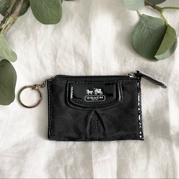 Coach Handbags - Coach keychain coin purse card wallet